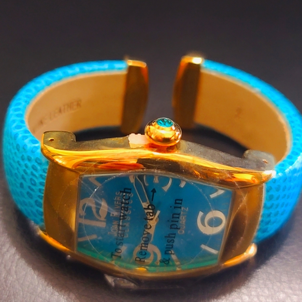 💕Joan Rivers Watch Turquoise